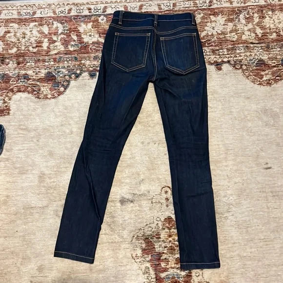 Marc By Marc Jacobs Ella Skinny Crop Rinse Wash Size 25 - Picture 3 of 6
